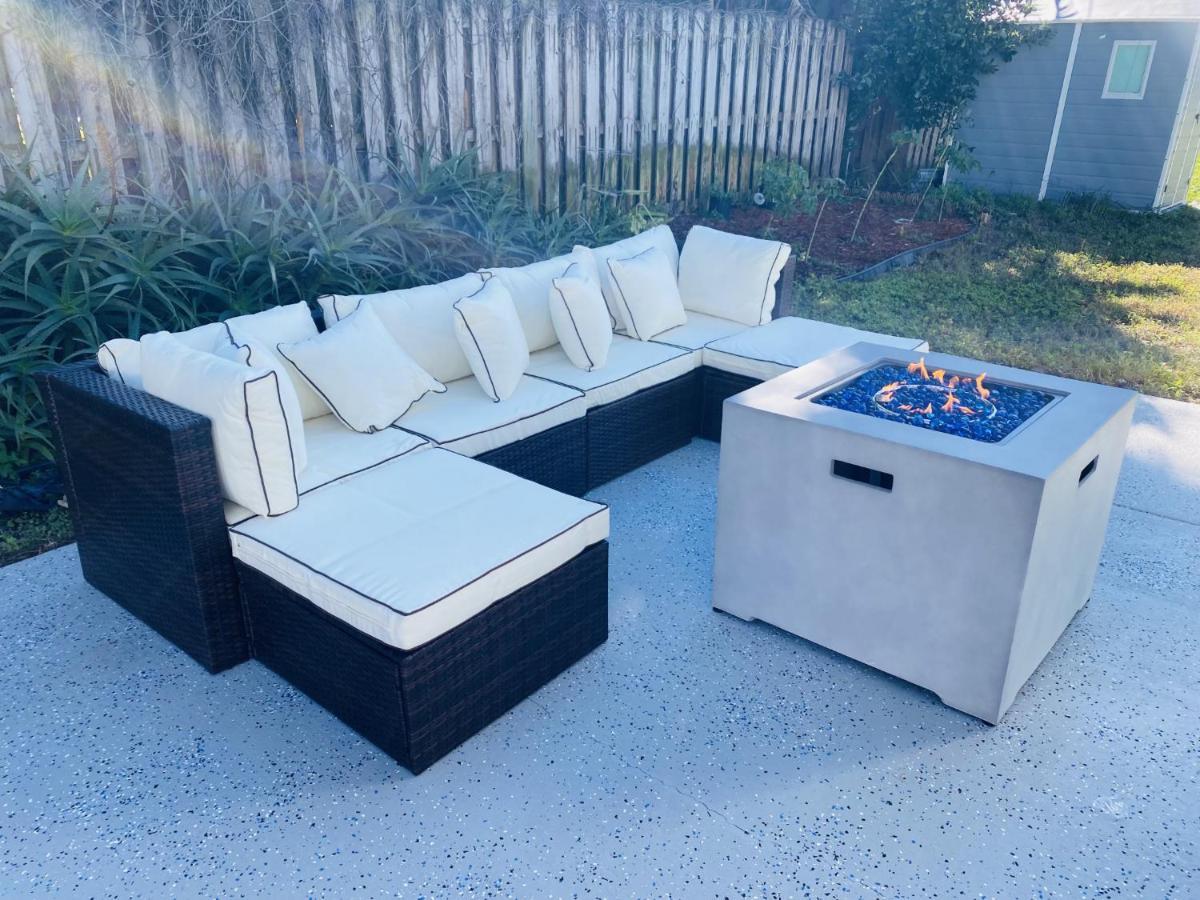 3 Bed 2 Ba Wifi Kitchen Walk To Beach Firepit Daytona Beach Exterior foto